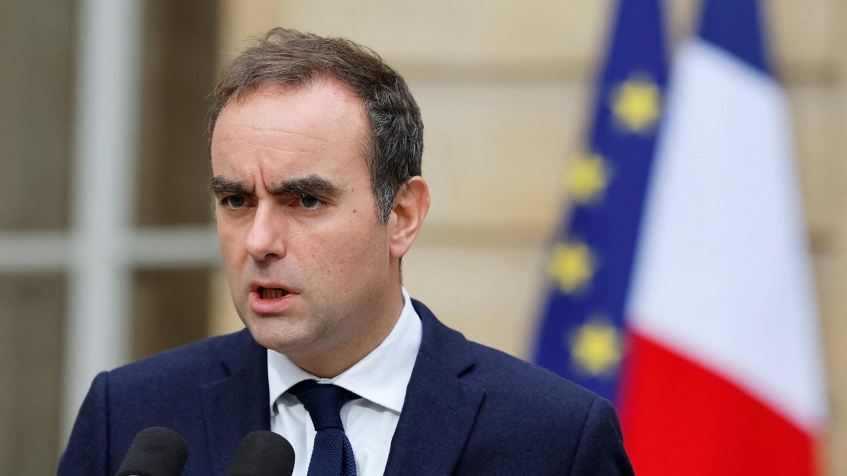 Imagen de archivo del primer ministro de Francia, Sebastien Lecornu.
