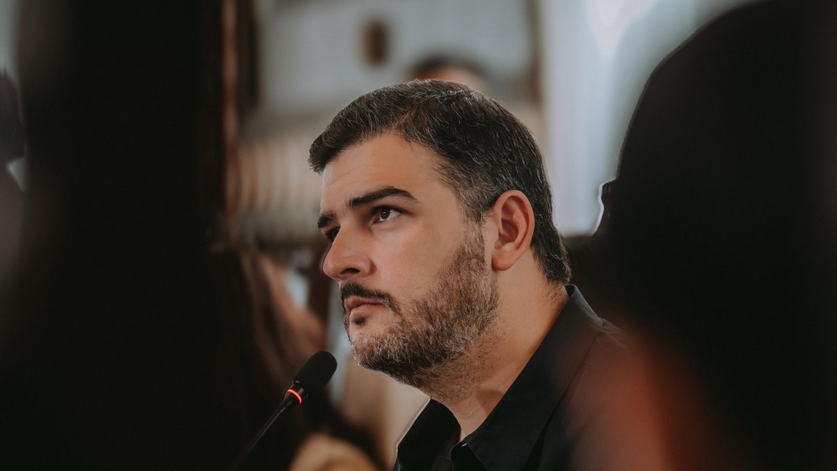 El alcalde de Guayaquil, Aquiles Álvarez.