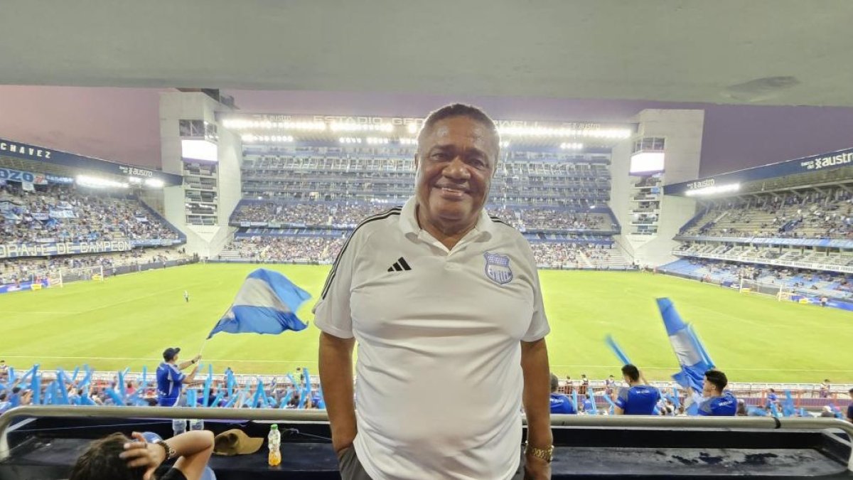 Jorge Guzmán es presidente de Emelec desde febrero de 2025.
