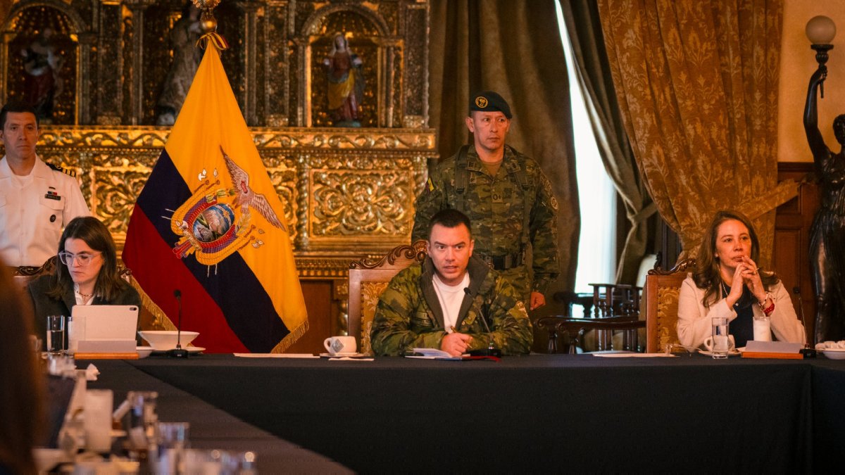 Las razones para cuestionar los proyectos de seguridad de Daniel Noboa.