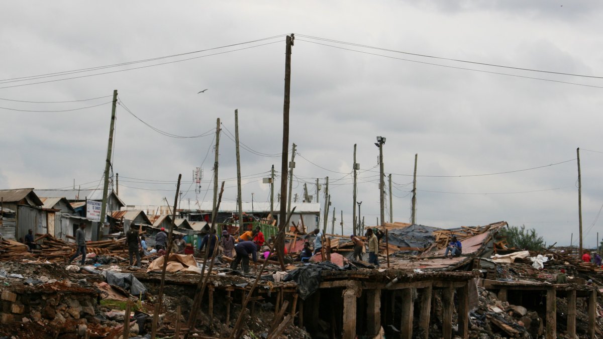 Nairobi ha sido afectada en varias ocasiones por las lluvias