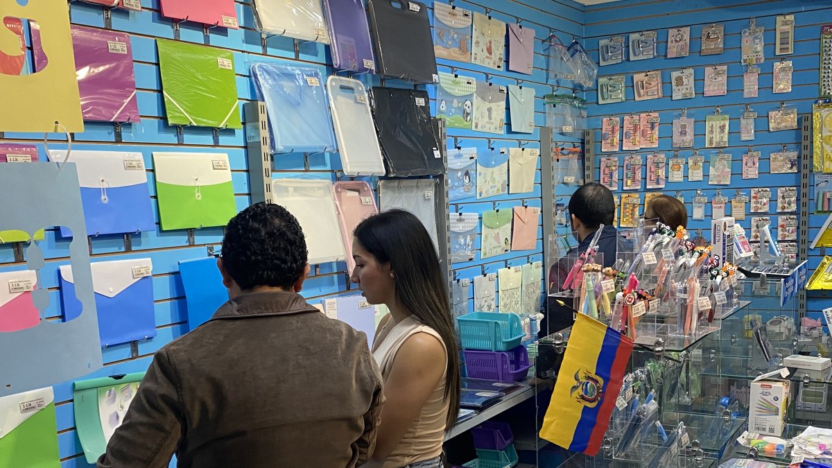 La feria de útiles escolares de Alessa para los mayoristas y minoristas en Guayaquil.