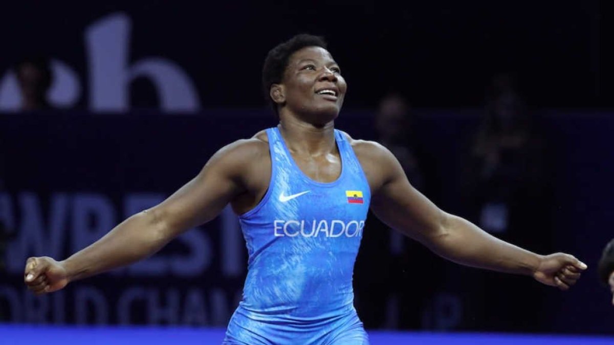 La ecuatoriana Génesis Reasco es actualmente la número 1 del mundo en su división con 45.000 puntos..