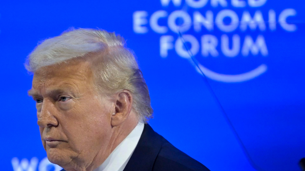 El presidente de Estados Unidos, Donald Trump, abrió este miércoles su discurso en el Foro de Davos criticando 