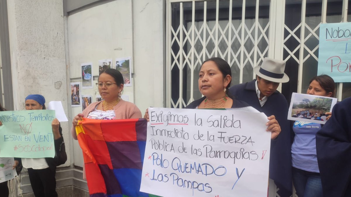 Pronunciamiento público de la Federación de los Pueblos Kichwa de Imbabura fue emitido desde Otavalo.