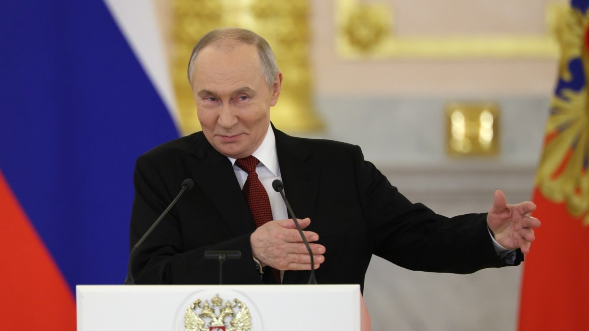 El presidente de Rusia, Vladímir Putin, en una foto de archivo.