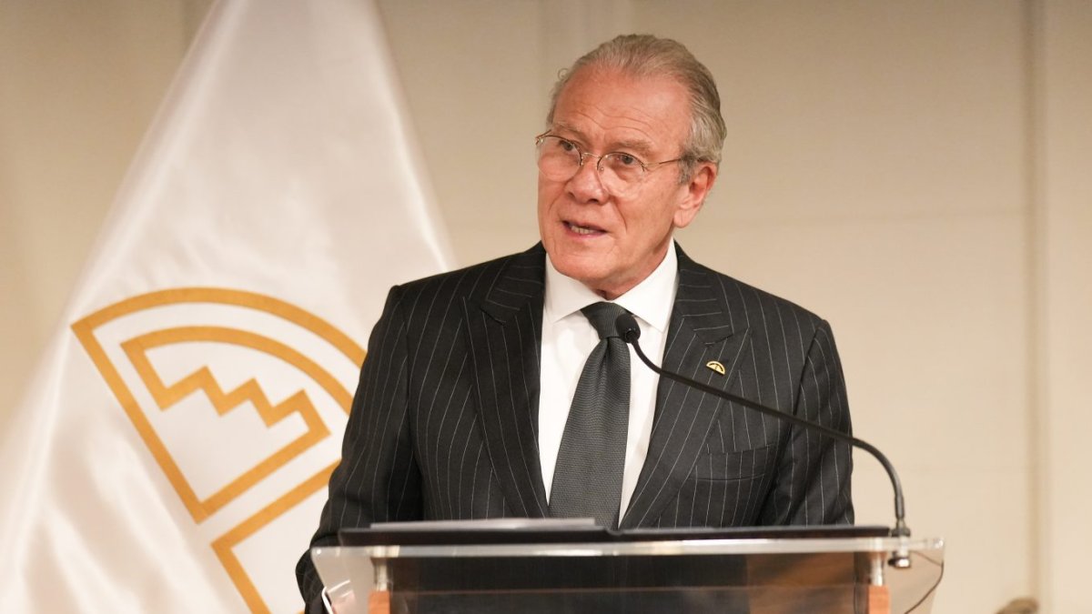 Secretario general de la CAN, Embajador Gonzalo Gutiérrez.