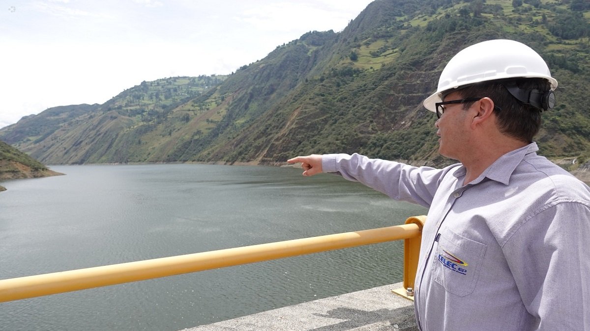 El nivel del embalse de Mazar se ubica en 2.144,02 metros sobre el nivel del mar (msnm)