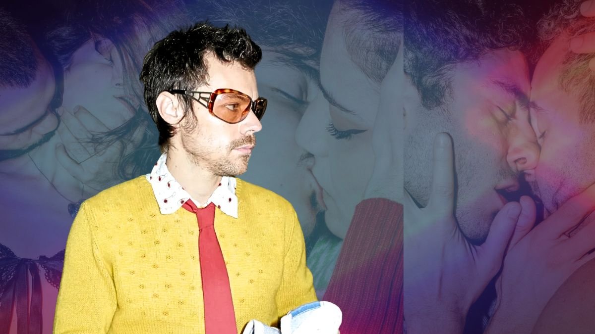 Harry Styles con su nueva imagen para el tour Together, together.