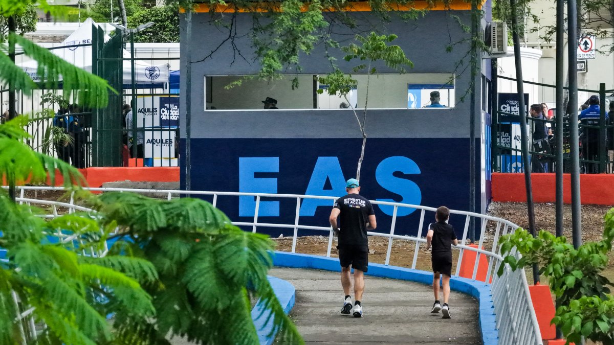 El nuevo EAS colinda con el parque de Los Ceibos.