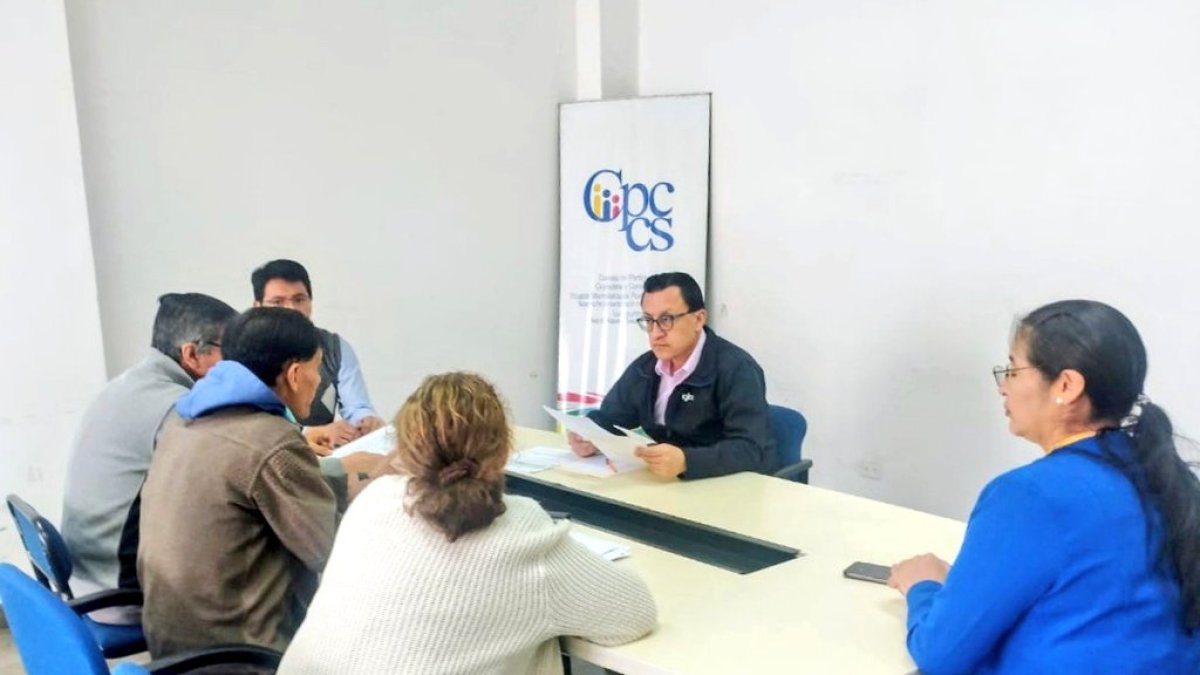 El consejero del CPCCS, David Rosero, defendió el proceso de fiscal general.