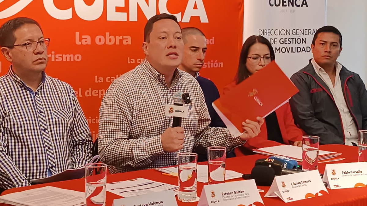 Alcalde de Cuenca, Cristian Zamora.