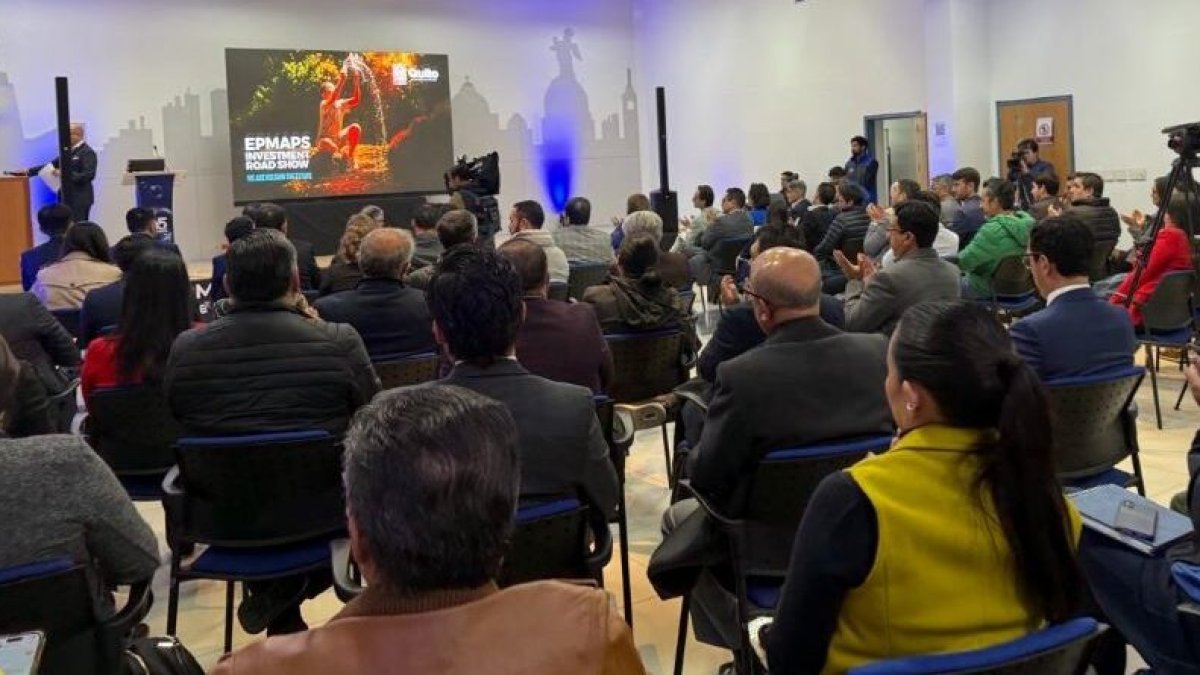 Epmaps-Agua de Quito realizó el primer Investment Road Show.