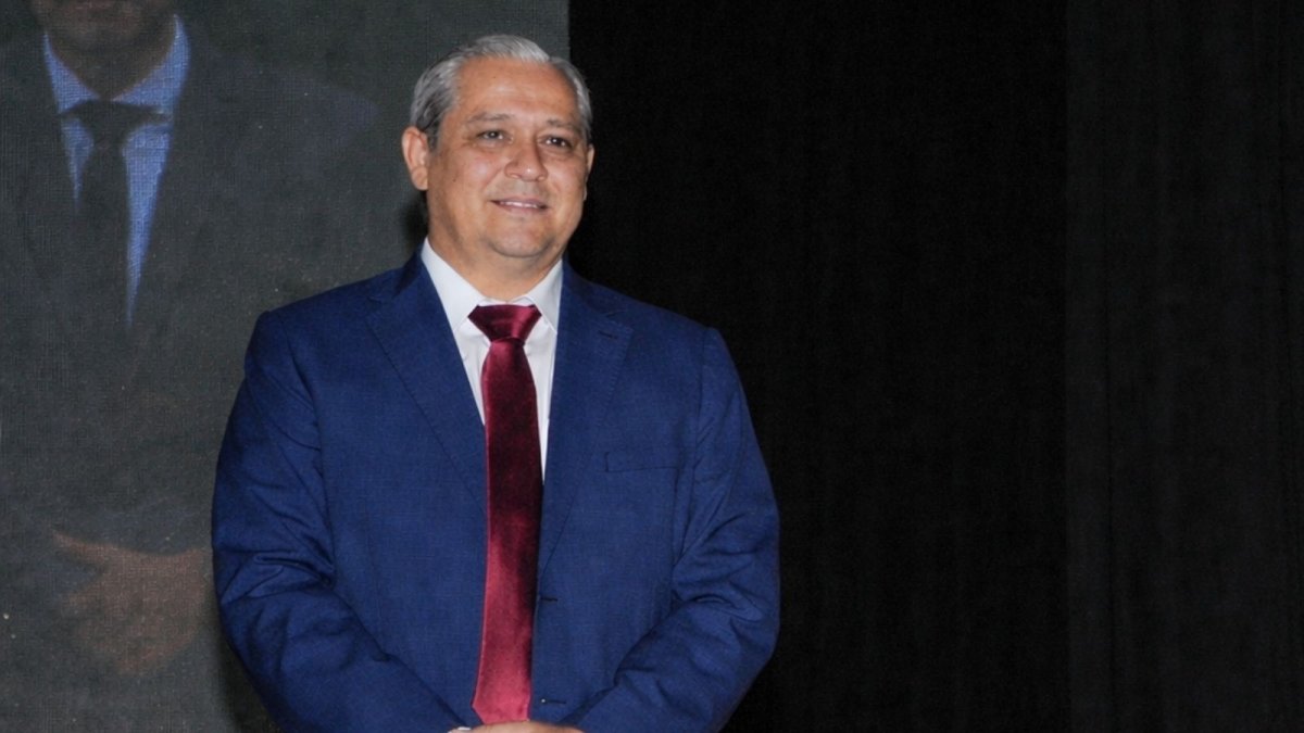 Jorge Luis Moncayo es secretario general de la Organización Única Nacional de Trabajadores del Ministerio de Salud Pública (Osuntramsa).