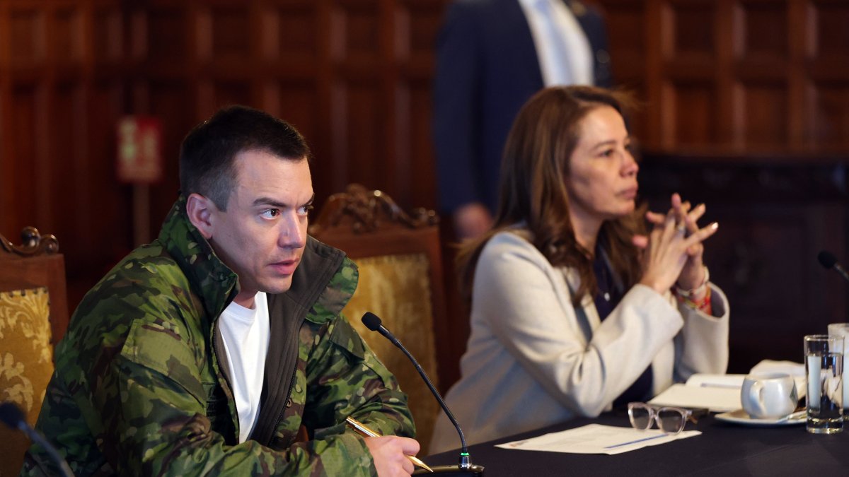 El presidente recalcó que Ecuador ha buscado diálogo bilateral, pero cuestionó la falta de resultados.