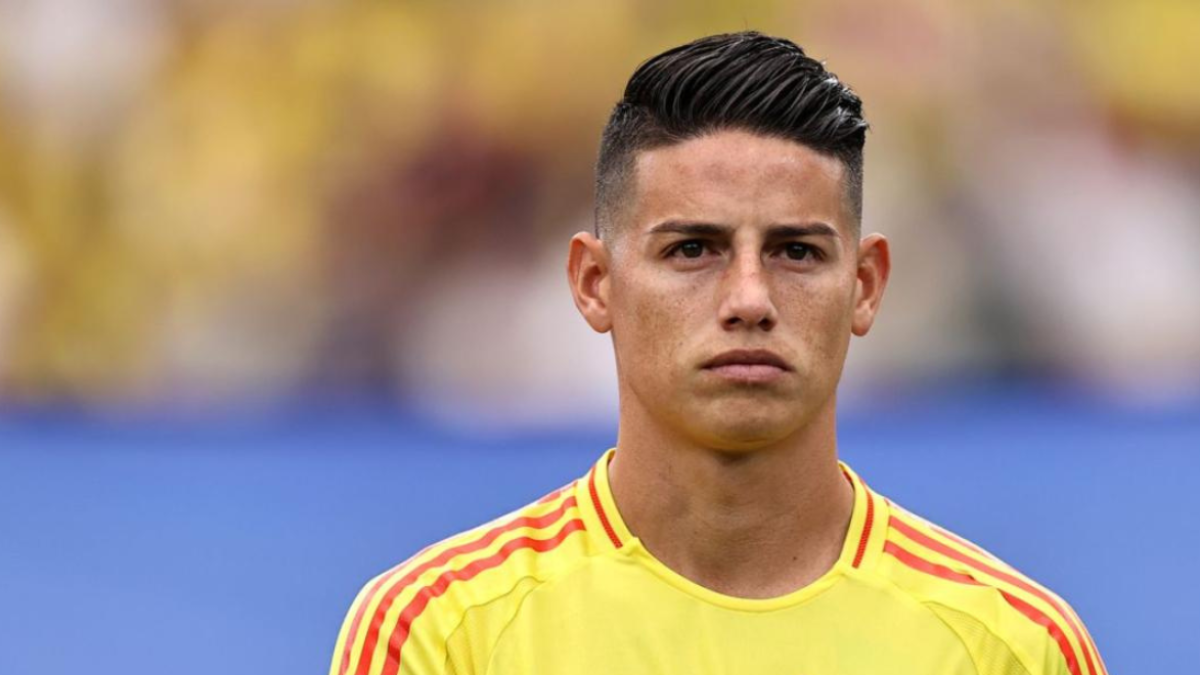 James Rodríguez es jugador del Atlético Nacional de Medellín.
