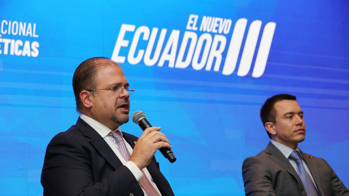 Daniel Noboa inauguró este 26 de enero de 2026 la Conferencia Internacional sobre Drogas Sintéticas Ecuador 2026.