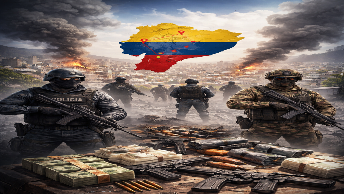 Ecuador ha transitado una espiral de violencia que se ha expandido desde las cárceles hacia barrios, puertos y fronteras.