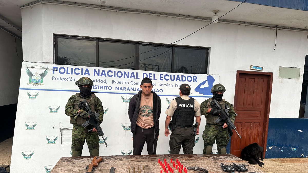 Un operativo ejecutado de manera simultánea en cinco cantones de la provincia del Guayas