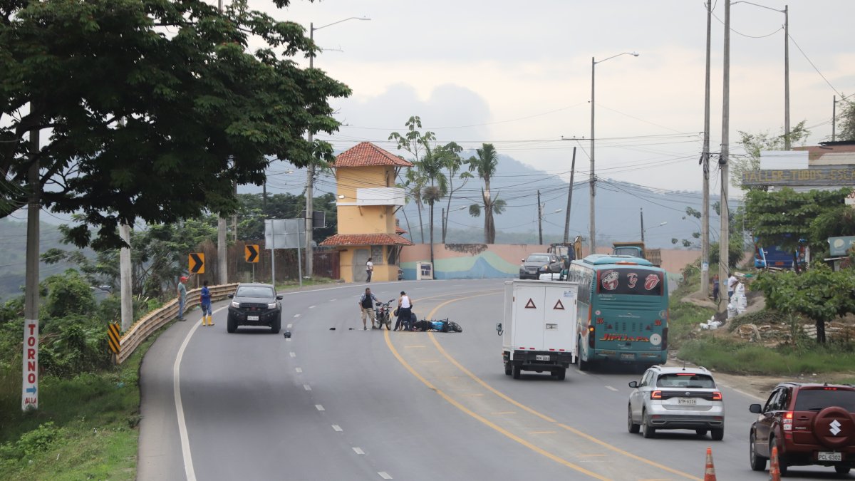 En el kilómetro 27 de la vía a Daule, donde murió atropellada una niña, son comunes los siniestros viales. Así se evidenció en un recorrido de EXPRESO.