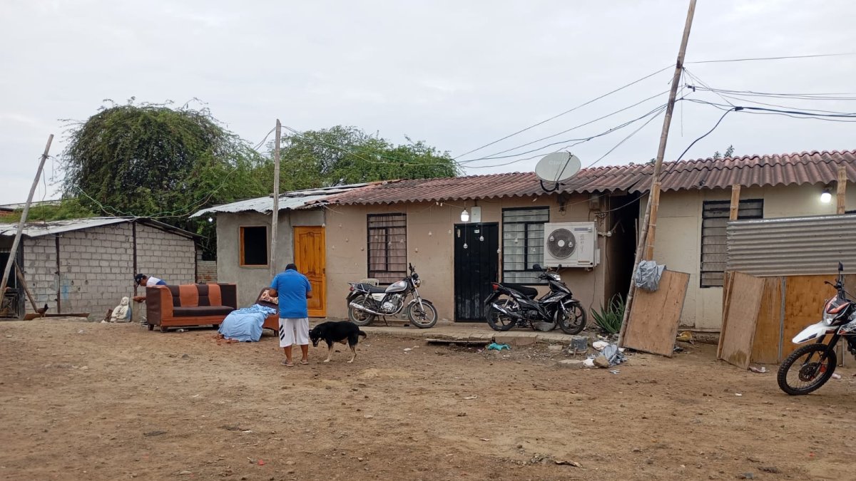 En este sector se cometió el ataque armado contra una familia, que dejó cinco muertos en General Villamil Playas.