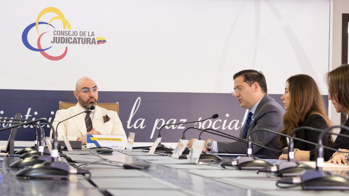 El presidente del Consejo de la Judicatura, Mario Godoy.