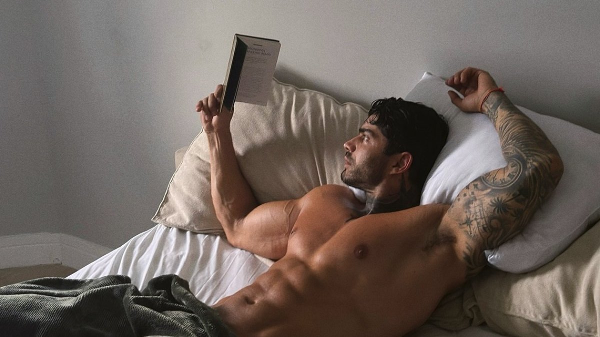 El modelo brasileño Cezar Augusto.