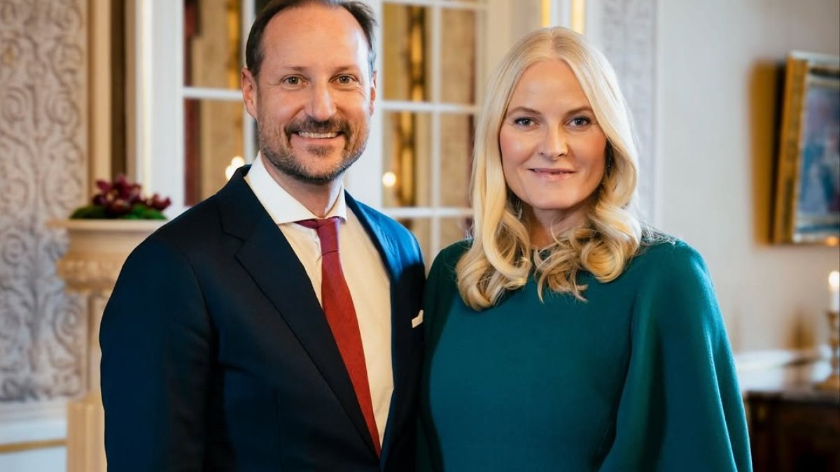 Haakon y Mette-Marit de Noruega.