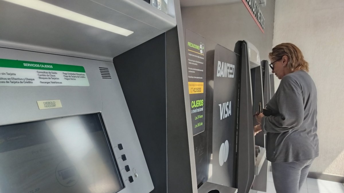 Los servicios bancarios en el valle están pensados para acercar las transacciones a los residentes, más no a grandes operaciones.