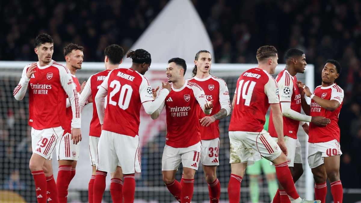 Arsenal fue el líder de la fase de liga de Champions League 2025-26.