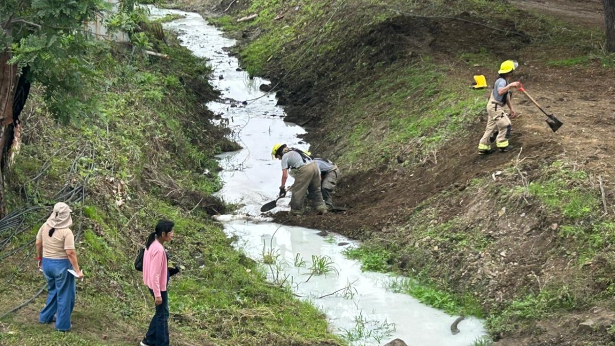 Bomberos confirman que no hay riesgo para la salud.