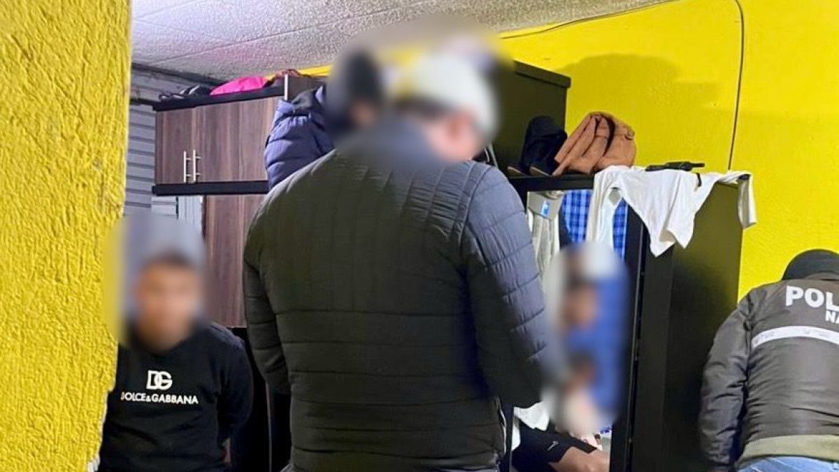 Fiscalía lideró un operativo simultáneo en las provincias de Pichincha e Imbabura.