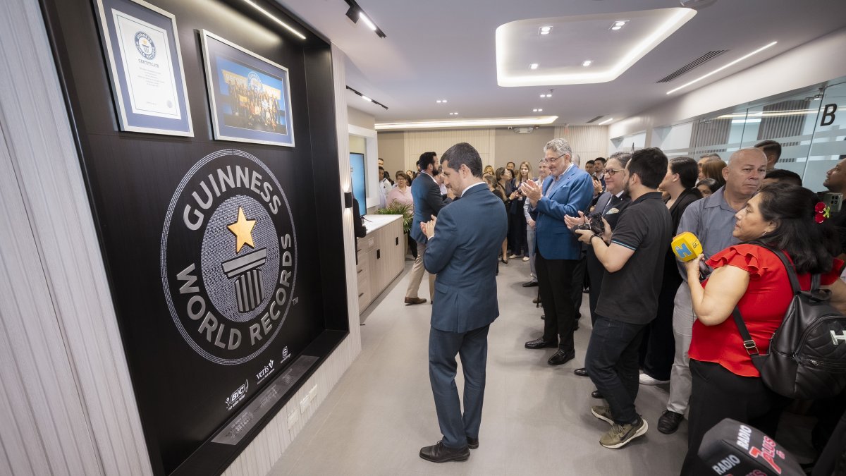 La Cámara de Comercio de Guayaquil gana un récord Guinness.