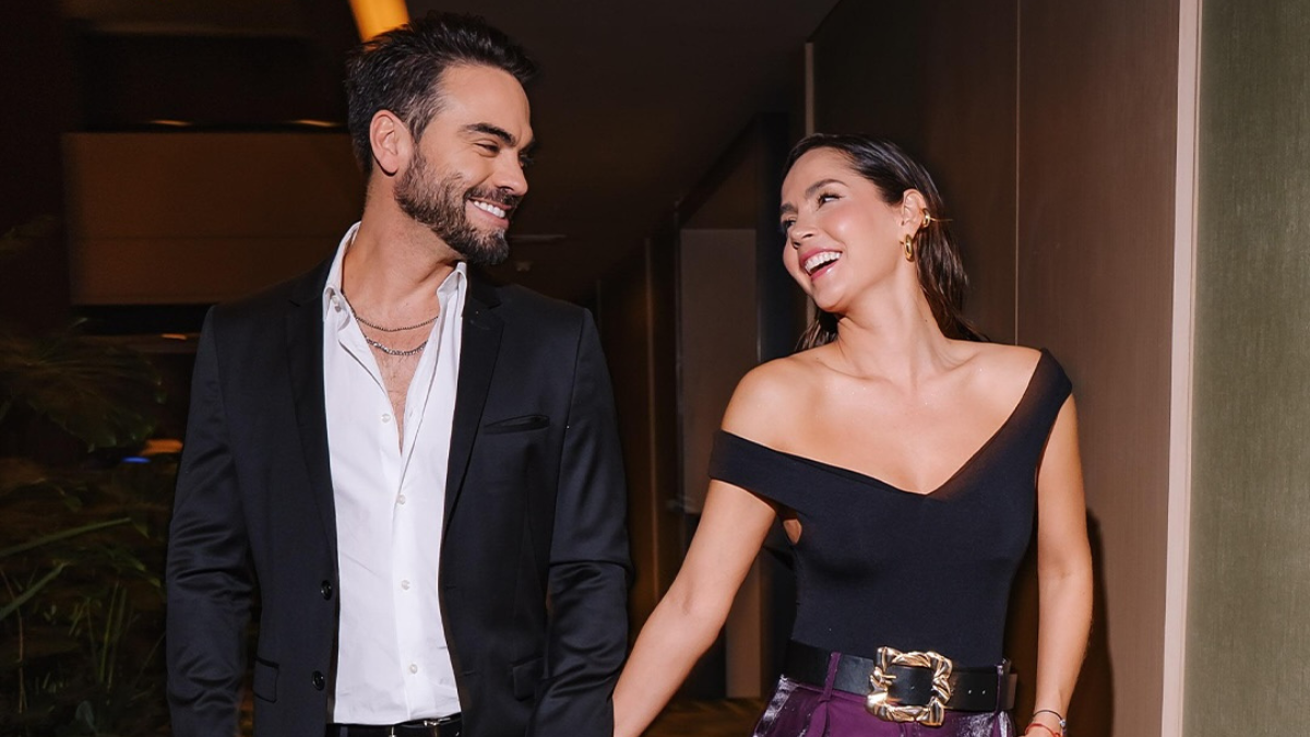 Carmen Villalobos y su expareja, Frederik Oldenburg.