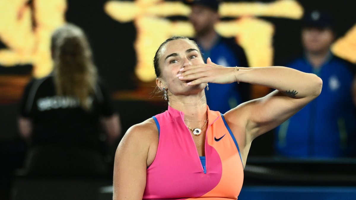 Sabalenka (#1 WTA) venció a Svitolina por parciales de 6-2 y 6-3.