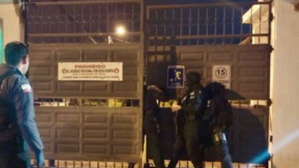 La intervención desarticuló una estructura que habría operado desde niveles directivos hasta mandos inferiores.