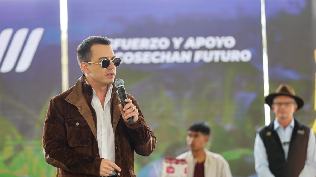 El presidente Daniel Noboa tiene previsto viajar el 1 de febrero de 2026.