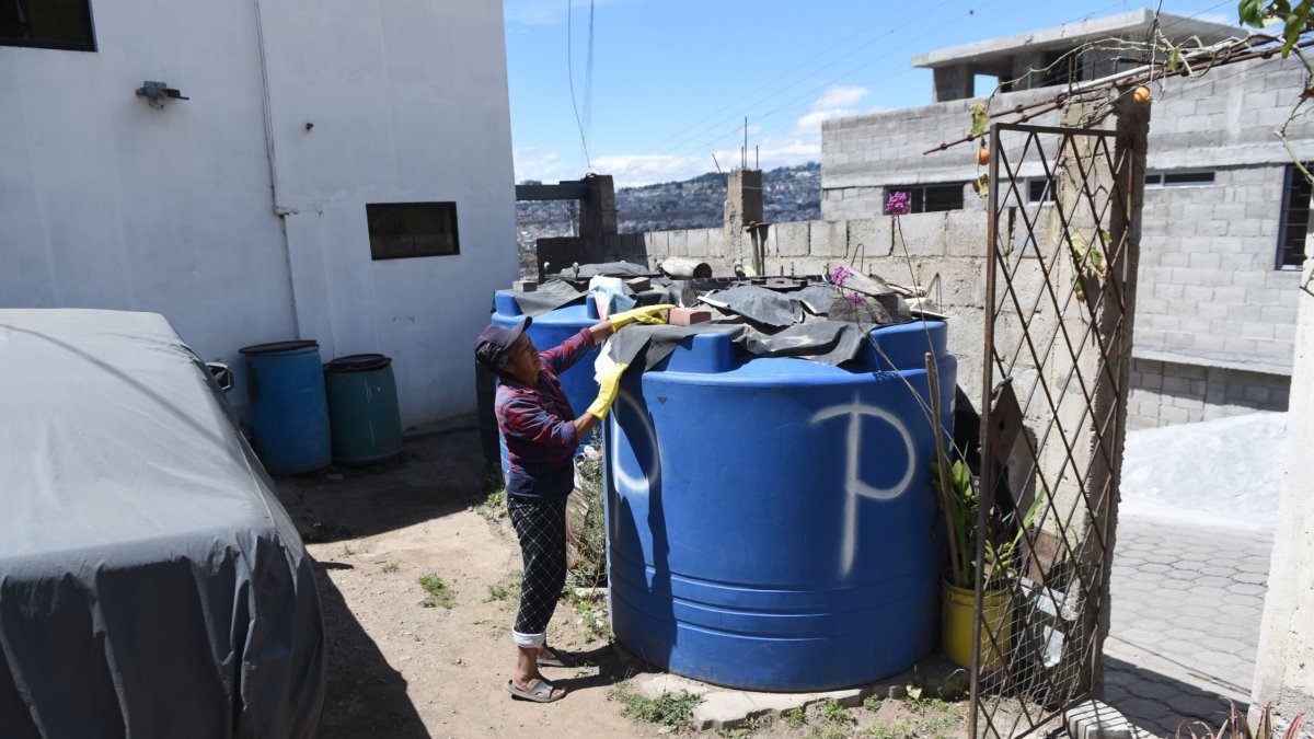 Barrios de Conocoto y Cumbayá registran interrupciones en el suministro de agua potable.