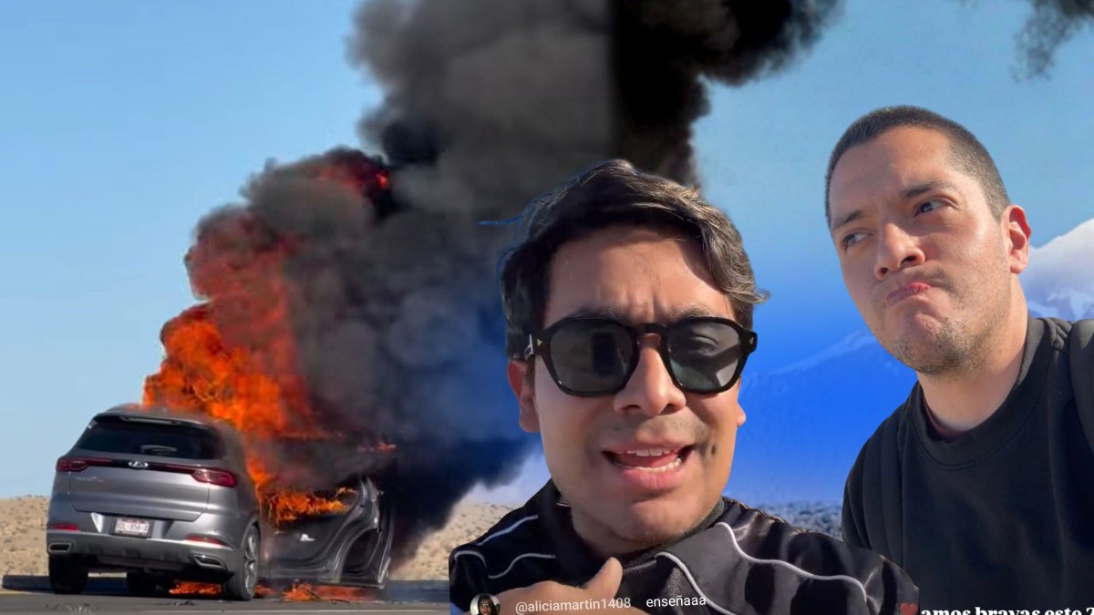 Los influencer mexicanos Pepe y Teo dieron a conocer el accidente en sus redes sociales.