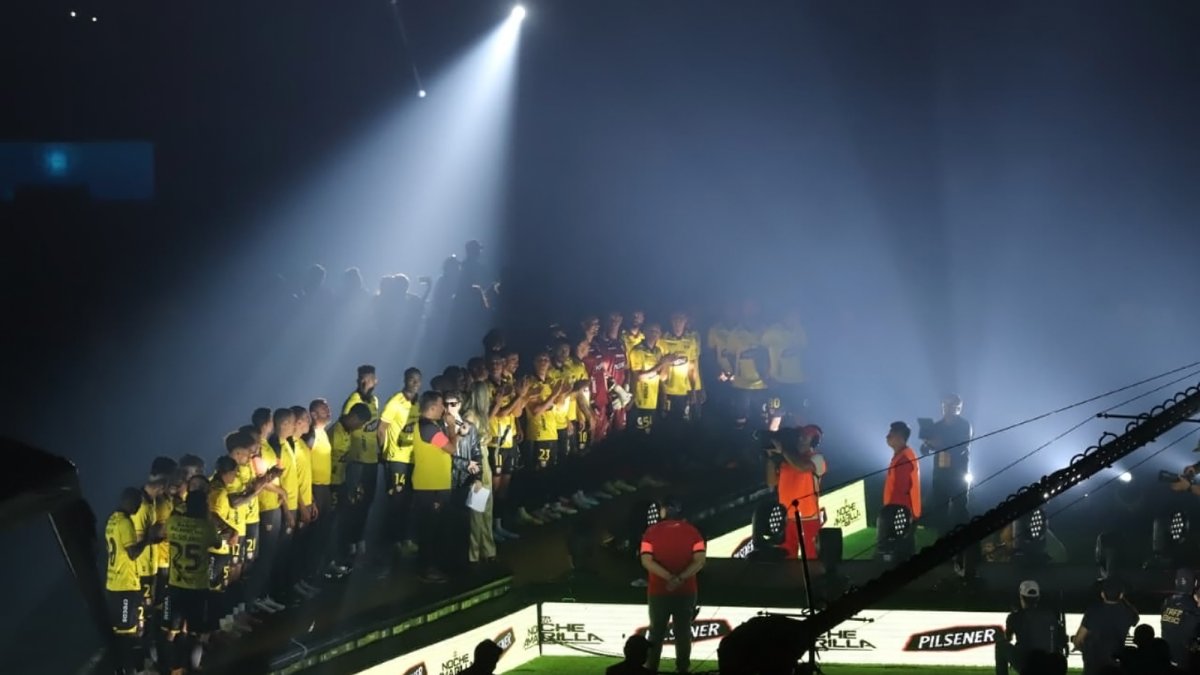 Barcelona SC realizó la Noche Amarilla 2026 el 31 de enero.