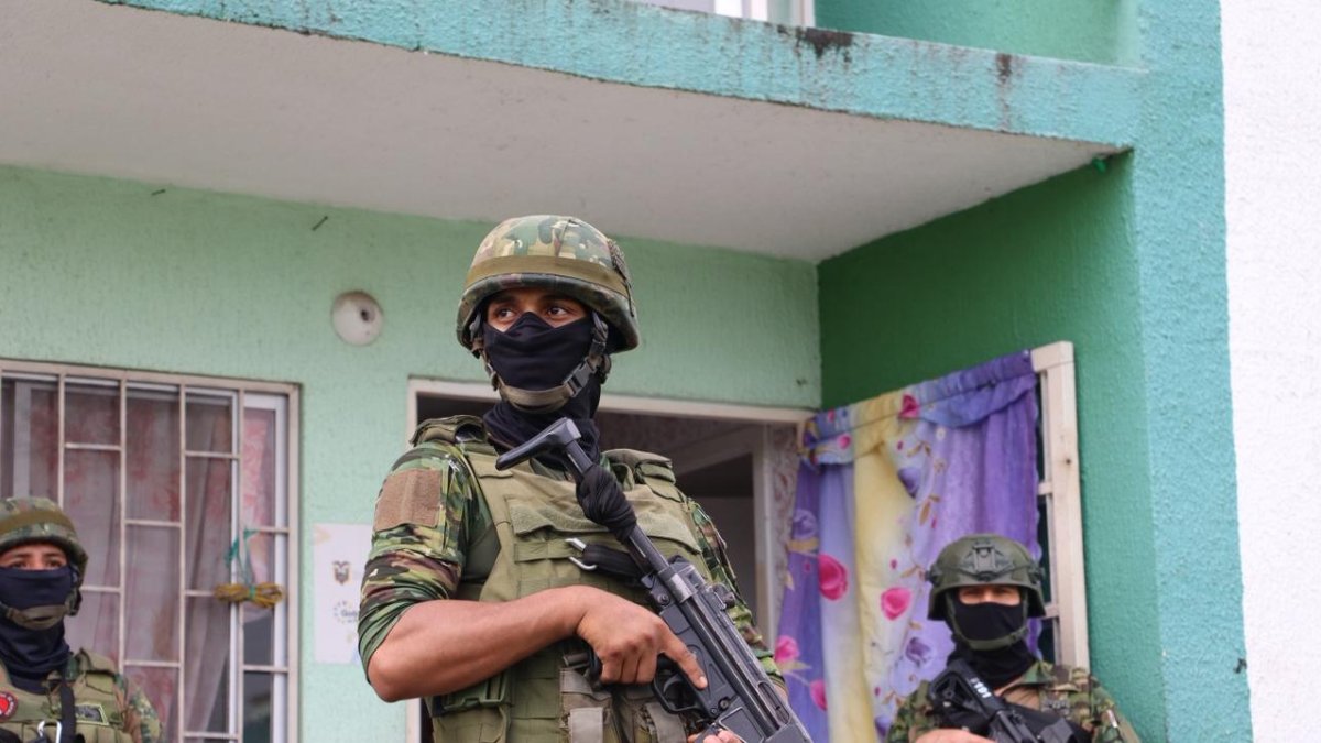 El Bloque de Seguridad desplegó  una operación militar en Quevedo, provincia de Los Ríos.