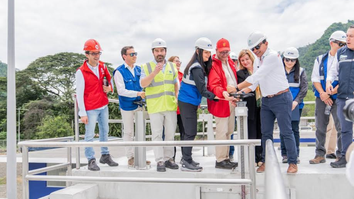 La Planta de Tratamiento de Agua Potable Mancha Grande, en San Plácido de Portoviejo, fue inaugurada.