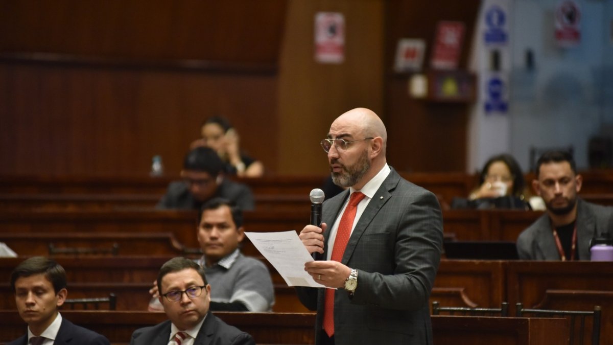Mario Godoy, presidente de la Judicatura acudió este 3 de febrero de 2026 a la Comisión de Fiscalización.
