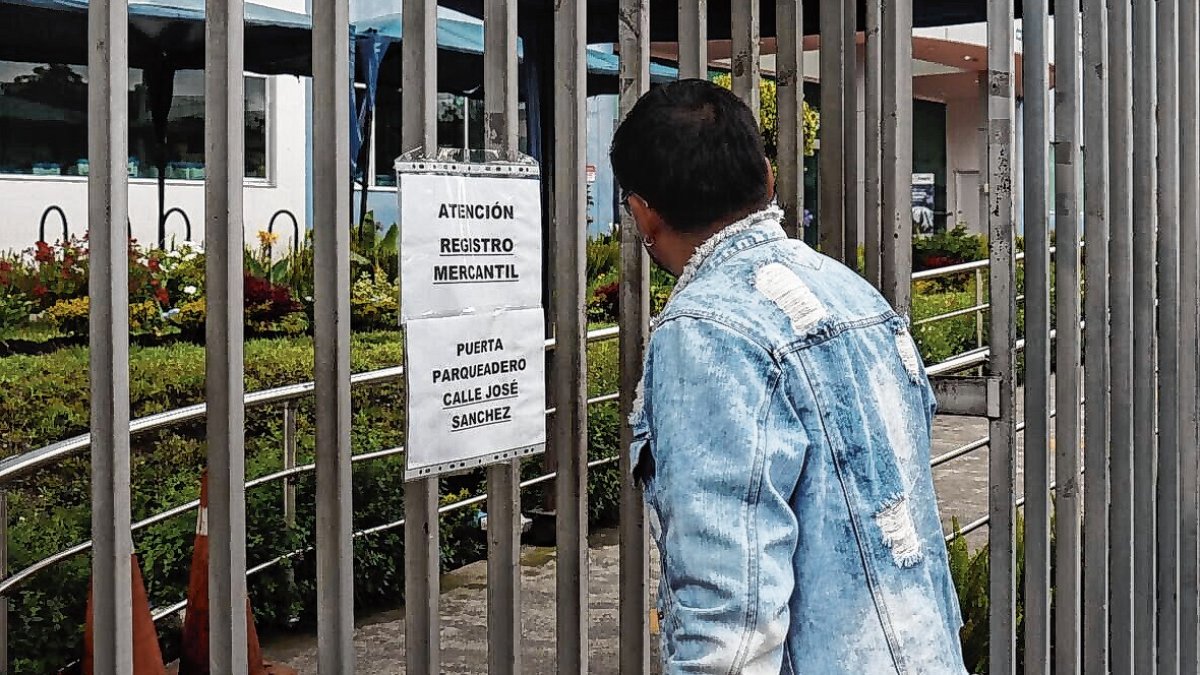 Las oficinas de la ANT están cerradas desde el pasado 30 de enero de 2026, luego del inicio de la investigación del caso Jaque