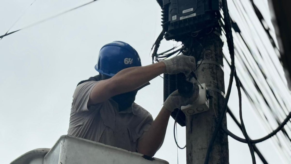 En dos zonas de Guayaquil retiraron cámaras de videovigilancia.