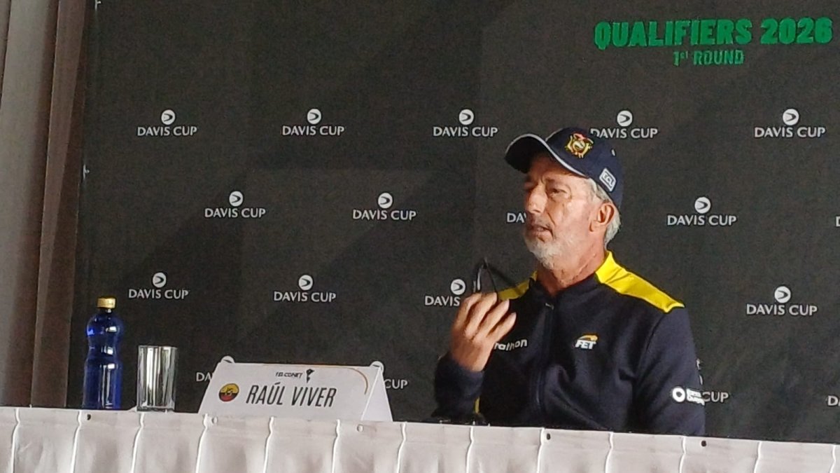 Raúl Viver, capitán del equipo nacional, dio detalles de la preparación tricolor para la Copa Davis.