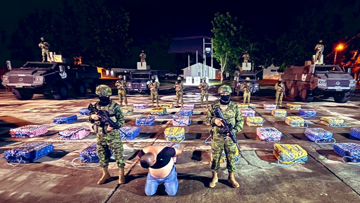 Operativo militar en Tosagua permitió la captura de alias Gordo Andy, presunto miembro de Los Lobos.