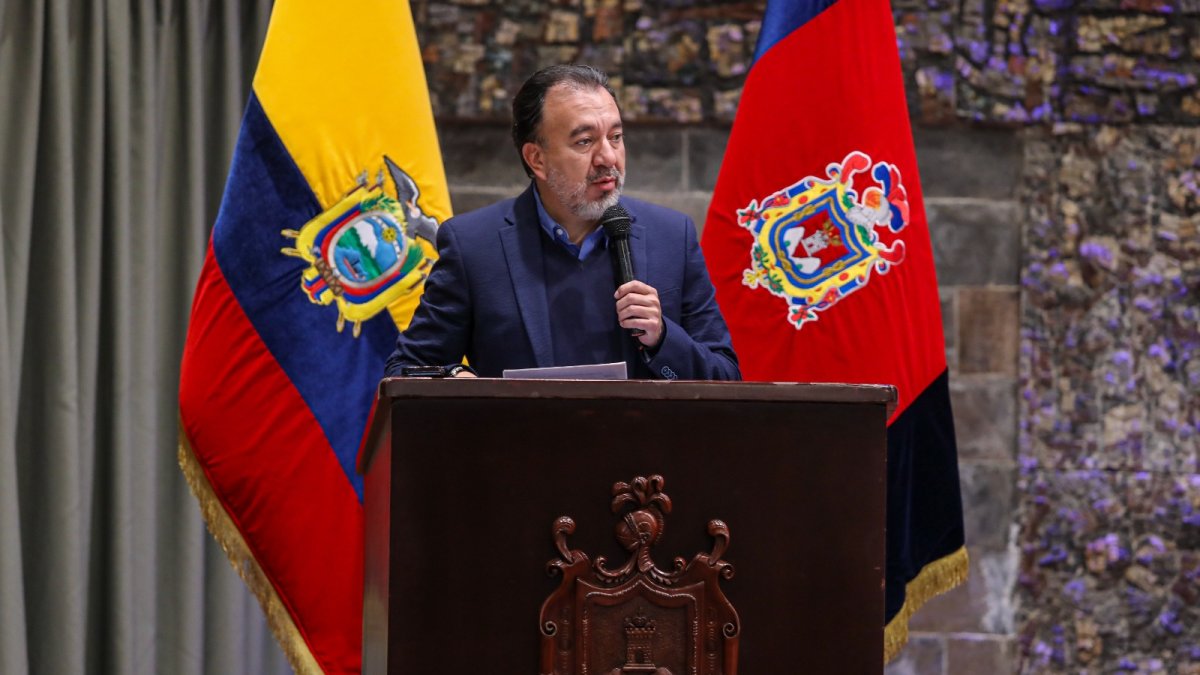 Referencial. El alcalde Pabel Muñoz se refirió al río Monjas y a las licencias en zonas de riesgo en Quito.