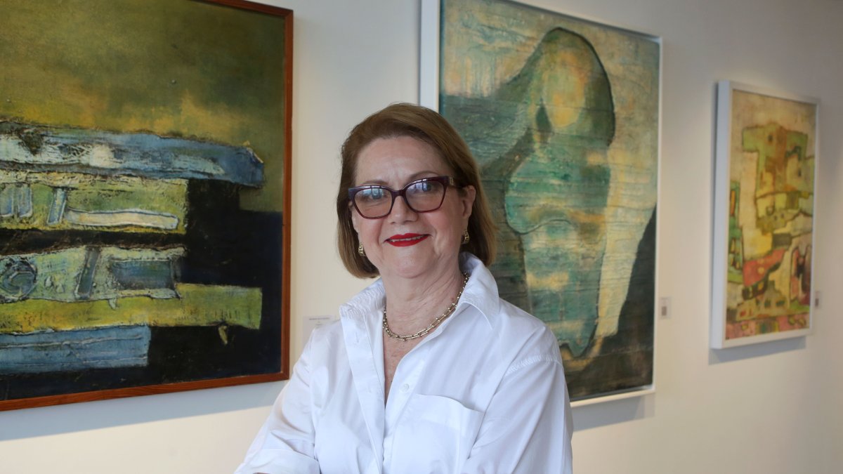 Mariella García en su nueva exposición que abarca toda su vida artística
