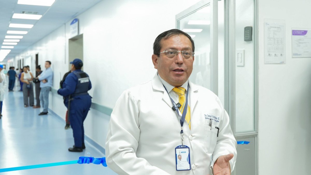 Daniel Eduardo Rodríguez Silvestre, gerente del Hospital Teodoro Maldonado, acusado por presunto peculado.